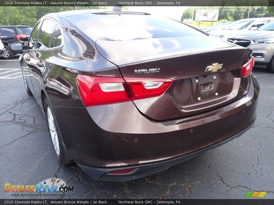 2016 Chevrolet Malibu LT Autumn Bronze Metallic / Jet Black Photo #12