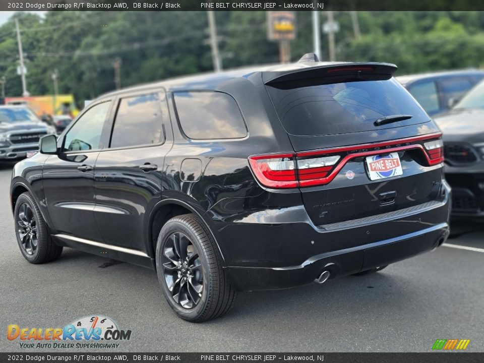 2022 Dodge Durango R/T Blacktop AWD DB Black / Black Photo #4