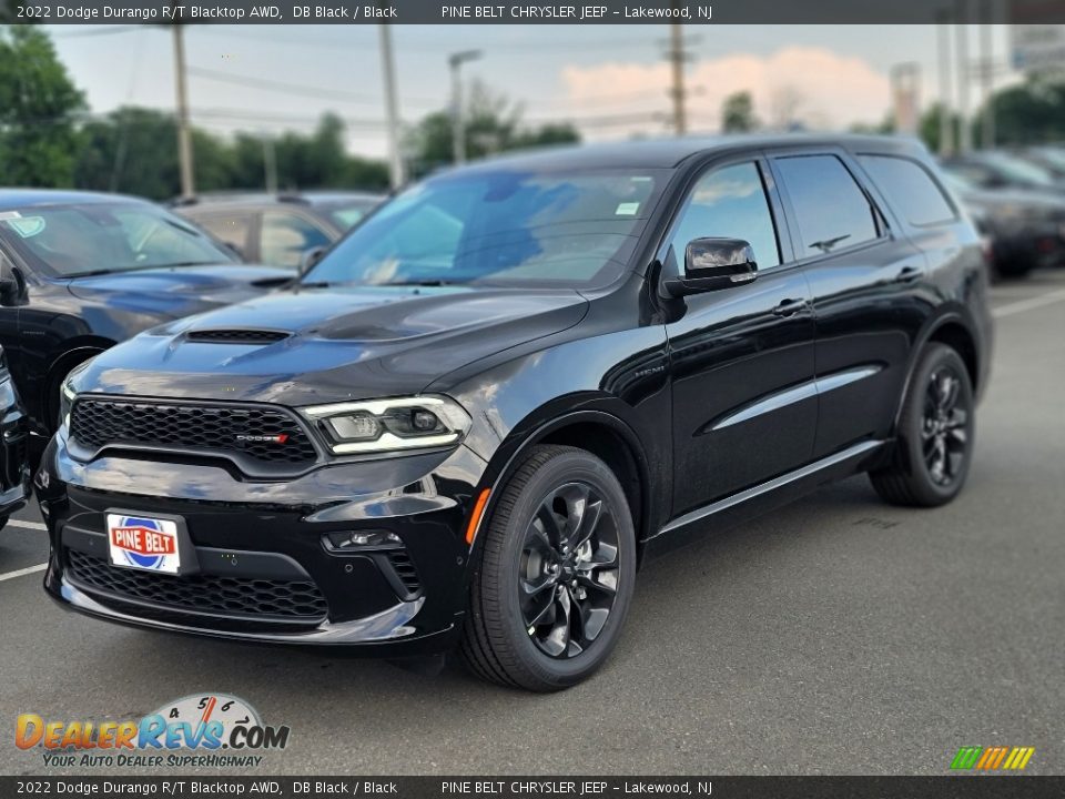 2022 Dodge Durango R/T Blacktop AWD DB Black / Black Photo #1