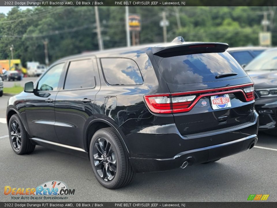 2022 Dodge Durango R/T Blacktop AWD DB Black / Black Photo #4