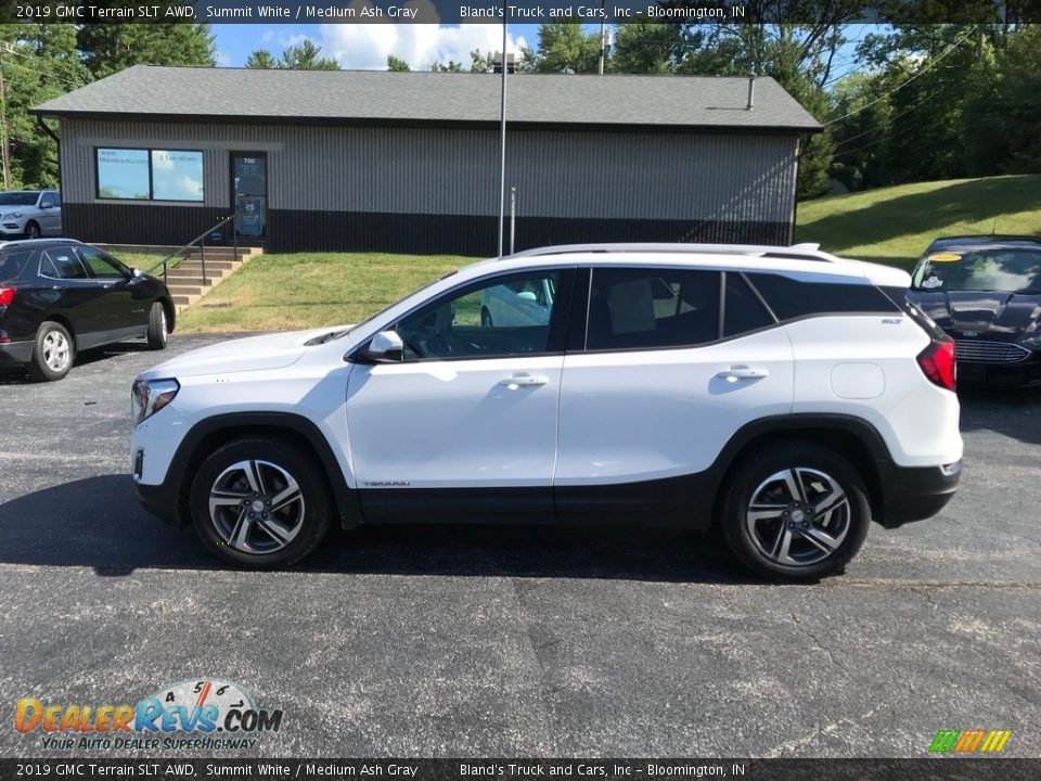 2019 GMC Terrain SLT AWD Summit White / Medium Ash Gray Photo #1