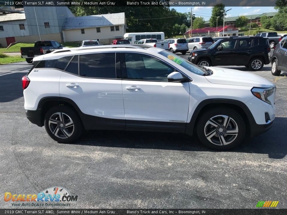 2019 GMC Terrain SLT AWD Summit White / Medium Ash Gray Photo #5