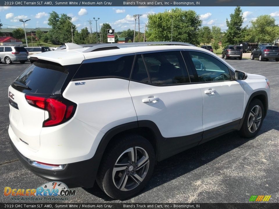 2019 GMC Terrain SLT AWD Summit White / Medium Ash Gray Photo #6