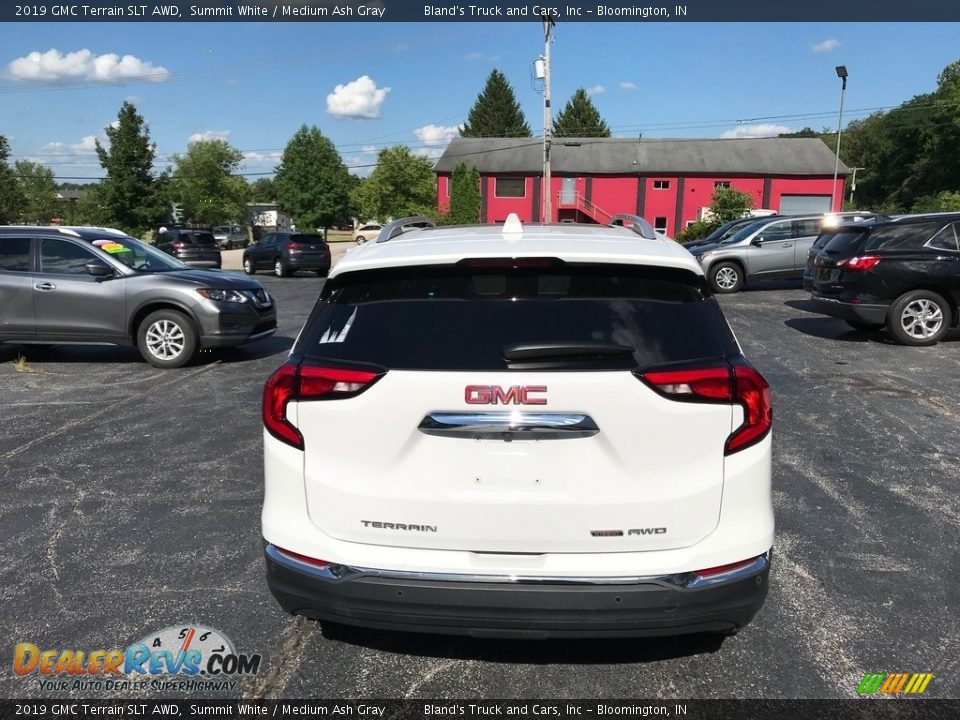 2019 GMC Terrain SLT AWD Summit White / Medium Ash Gray Photo #8