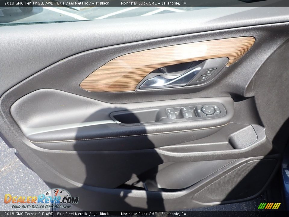 2018 GMC Terrain SLE AWD Blue Steel Metallic / ­Jet Black Photo #20