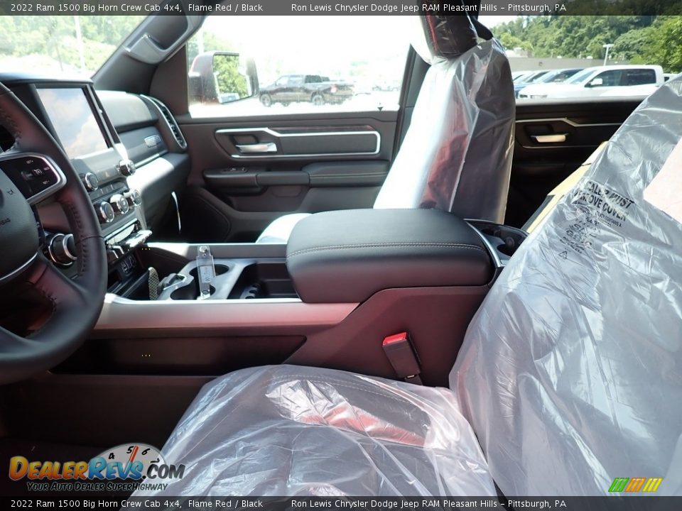 2022 Ram 1500 Big Horn Crew Cab 4x4 Flame Red / Black Photo #10