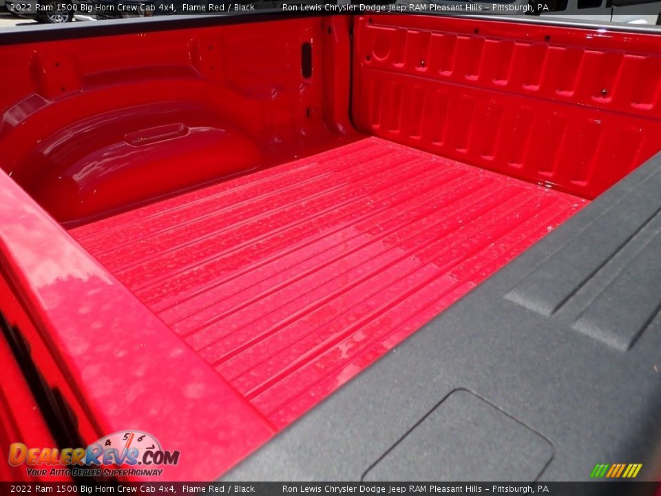 2022 Ram 1500 Big Horn Crew Cab 4x4 Flame Red / Black Photo #12