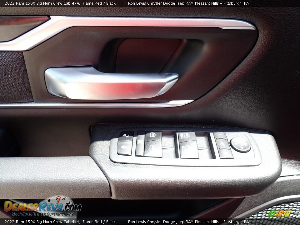 2022 Ram 1500 Big Horn Crew Cab 4x4 Flame Red / Black Photo #14