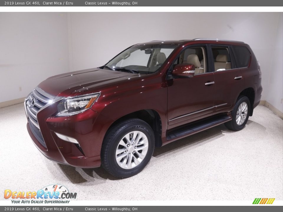 2019 Lexus GX 460 Claret Mica / Ecru Photo #3