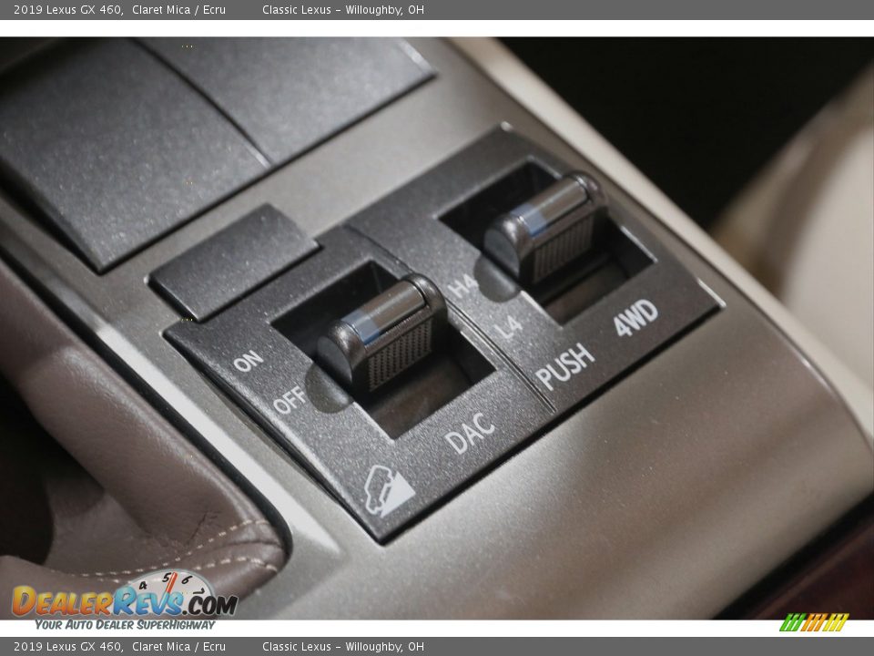 2019 Lexus GX 460 Claret Mica / Ecru Photo #13