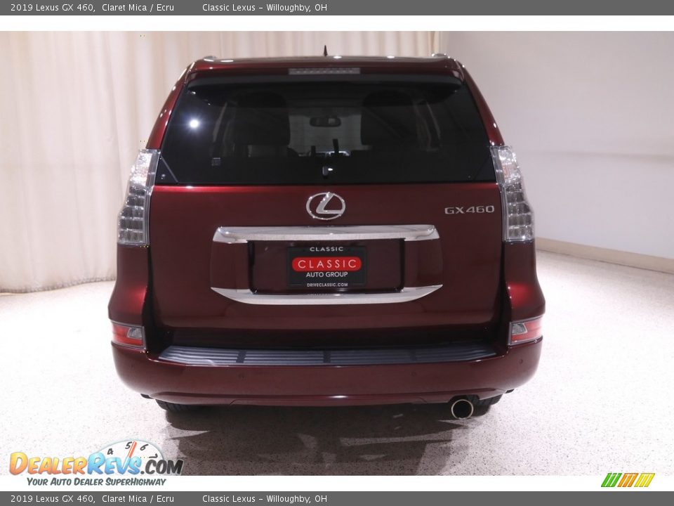 2019 Lexus GX 460 Claret Mica / Ecru Photo #18
