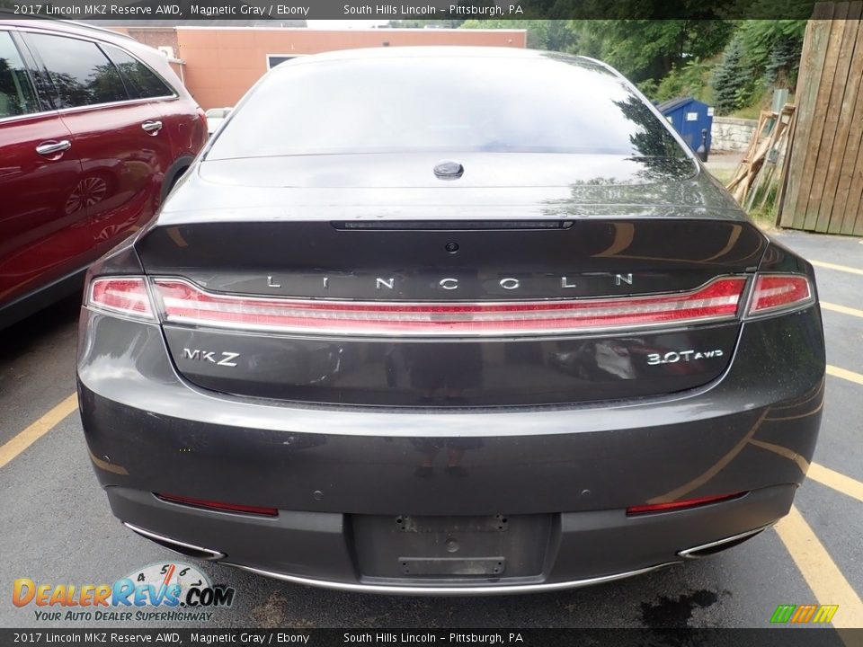 2017 Lincoln MKZ Reserve AWD Magnetic Gray / Ebony Photo #2