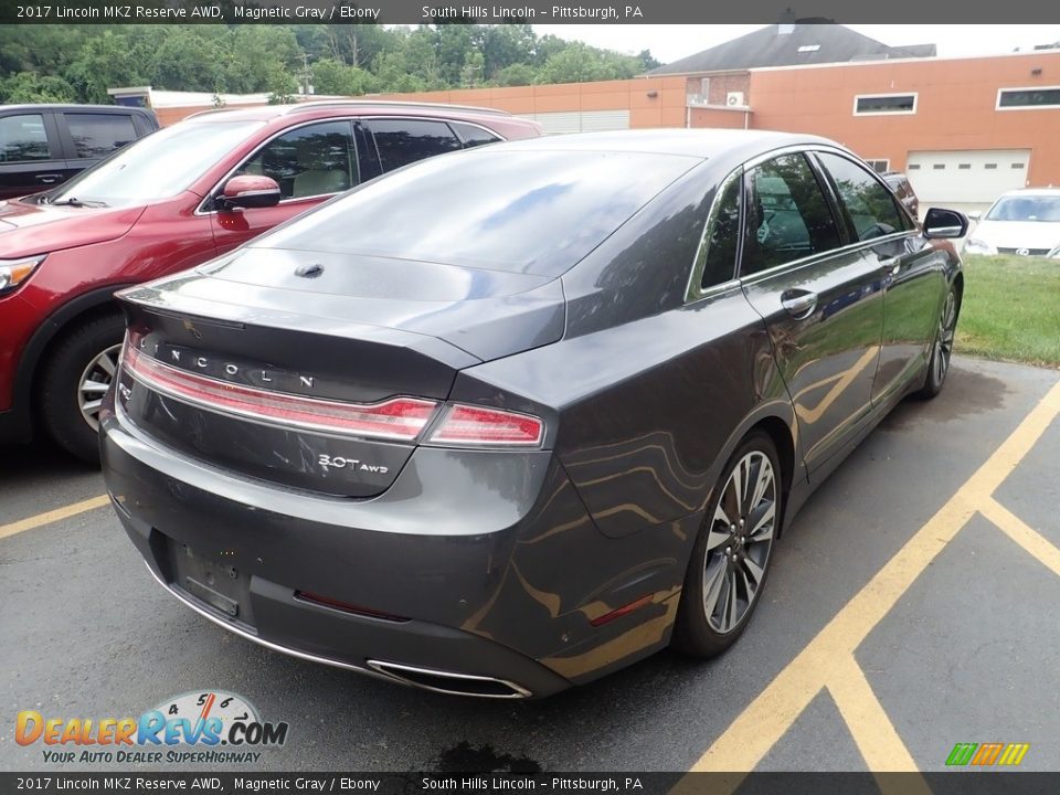 2017 Lincoln MKZ Reserve AWD Magnetic Gray / Ebony Photo #3