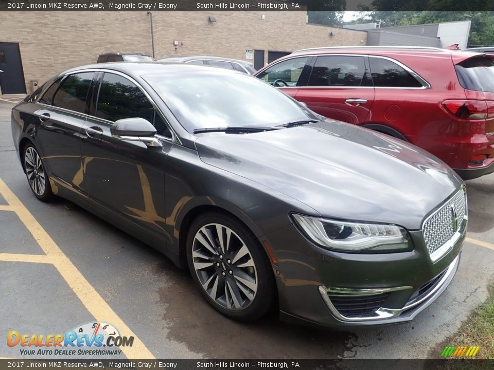 2017 Lincoln MKZ Reserve AWD Magnetic Gray / Ebony Photo #5