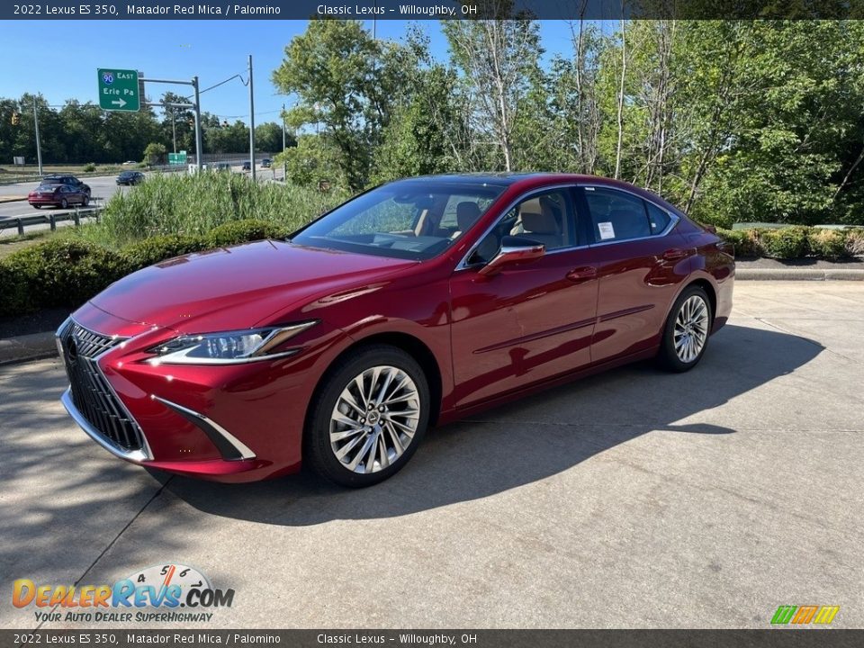 Front 3/4 View of 2022 Lexus ES 350 Photo #1