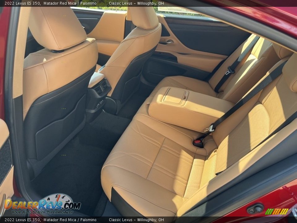 Rear Seat of 2022 Lexus ES 350 Photo #3