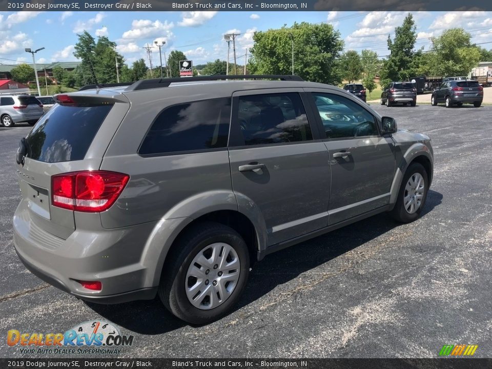 2019 Dodge Journey SE Destroyer Gray / Black Photo #6