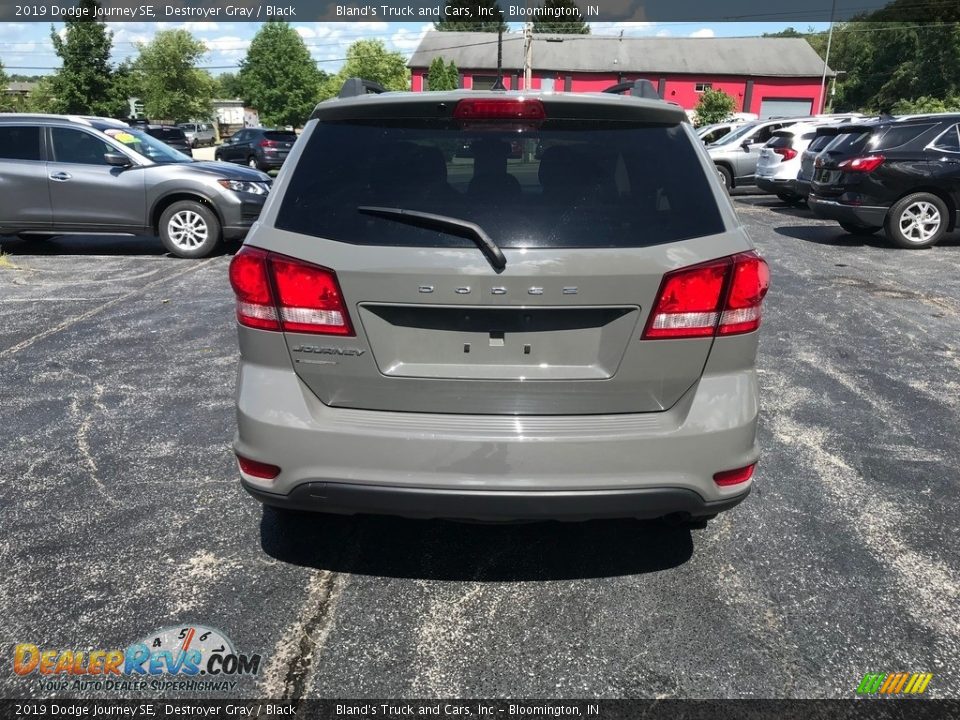 2019 Dodge Journey SE Destroyer Gray / Black Photo #7