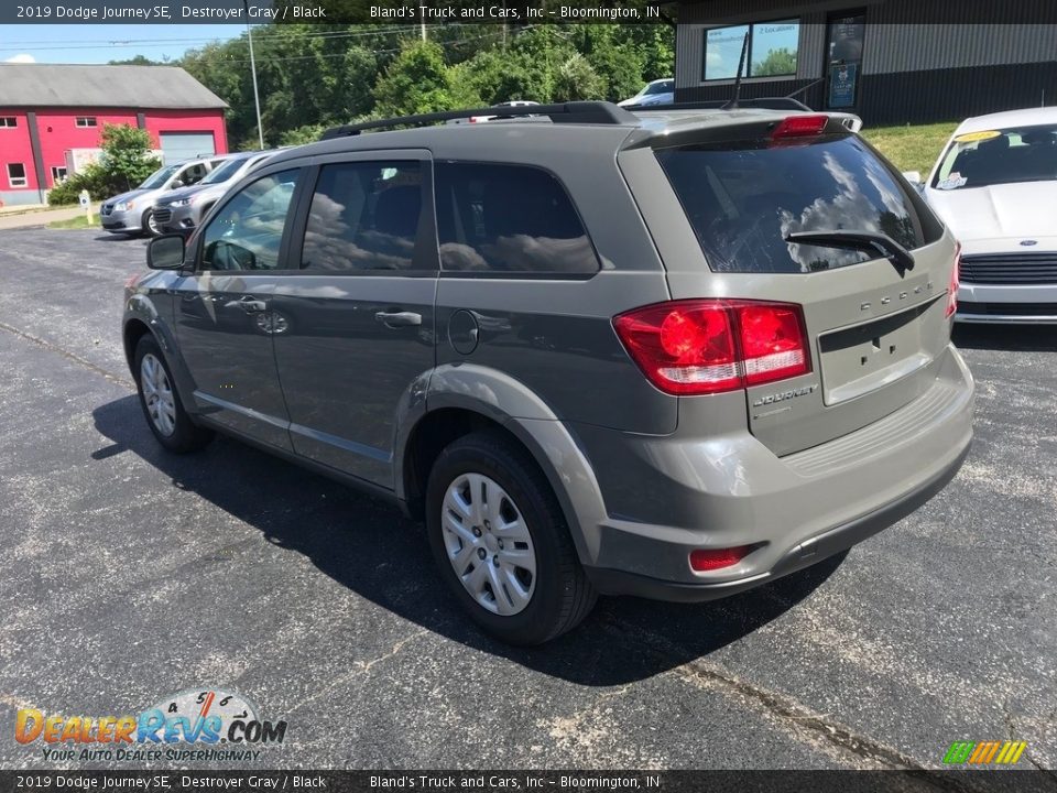 2019 Dodge Journey SE Destroyer Gray / Black Photo #8