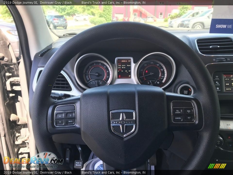 2019 Dodge Journey SE Destroyer Gray / Black Photo #16