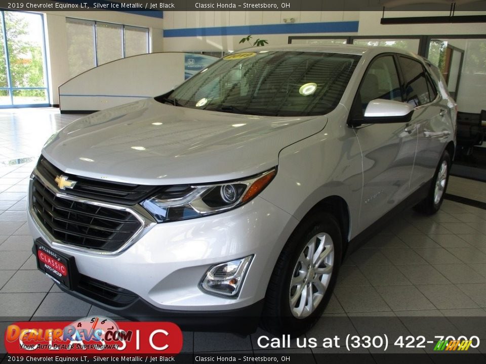 2019 Chevrolet Equinox LT Silver Ice Metallic / Jet Black Photo #1