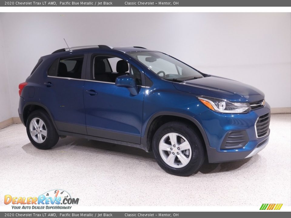 2020 Chevrolet Trax LT AWD Pacific Blue Metallic / Jet Black Photo #1