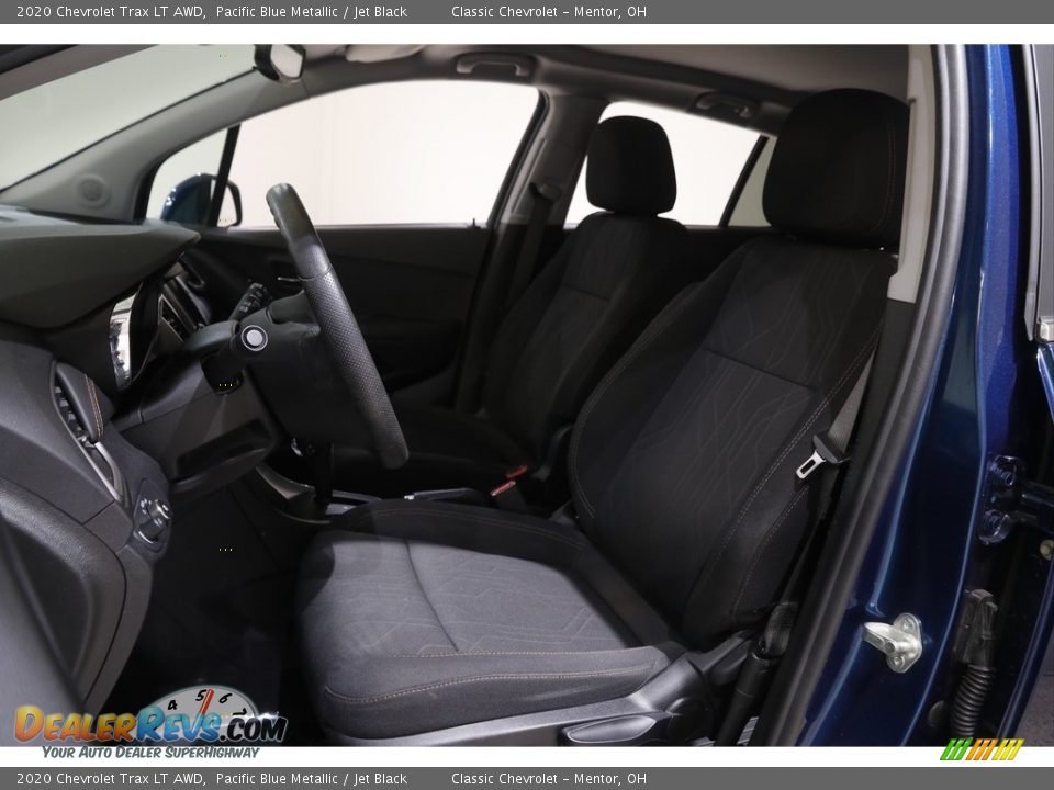 2020 Chevrolet Trax LT AWD Pacific Blue Metallic / Jet Black Photo #5