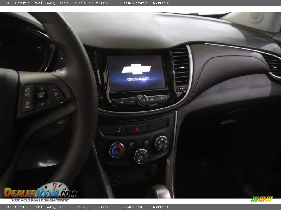 2020 Chevrolet Trax LT AWD Pacific Blue Metallic / Jet Black Photo #9