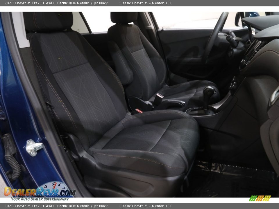 2020 Chevrolet Trax LT AWD Pacific Blue Metallic / Jet Black Photo #14
