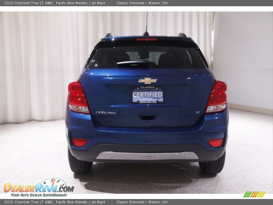 2020 Chevrolet Trax LT AWD Pacific Blue Metallic / Jet Black Photo #17