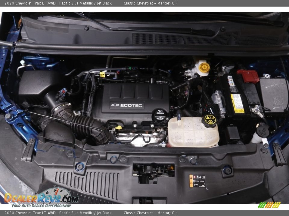 2020 Chevrolet Trax LT AWD Pacific Blue Metallic / Jet Black Photo #18