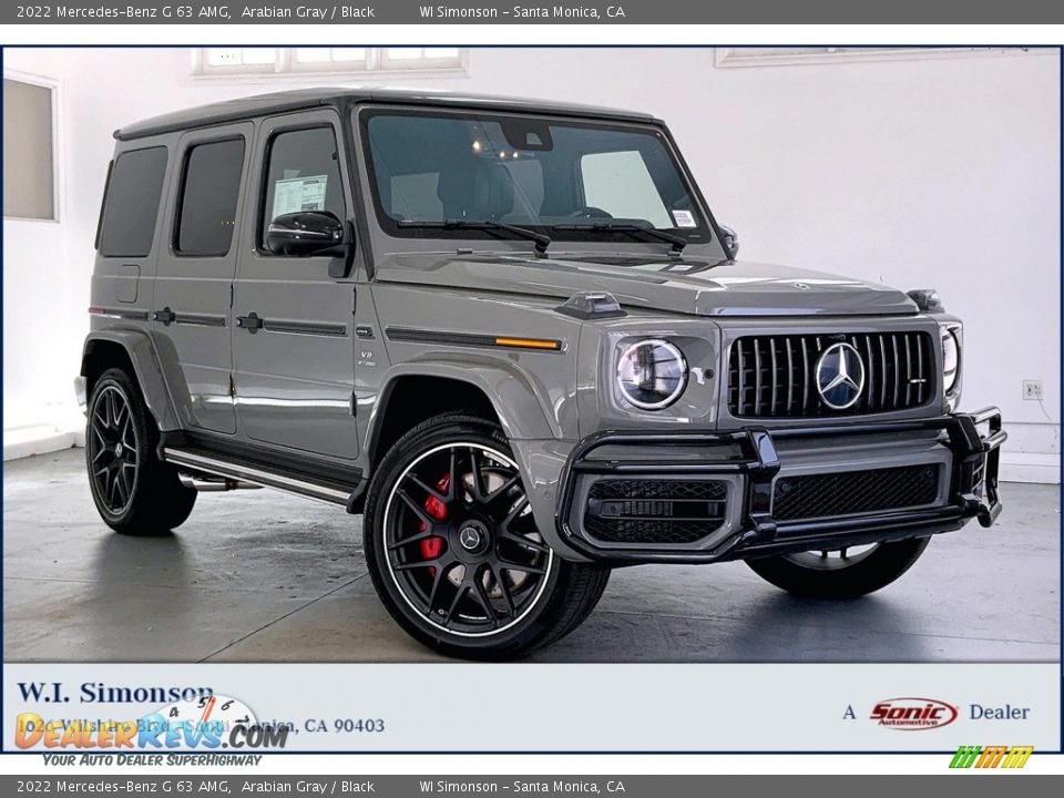 2022 Mercedes-Benz G 63 AMG Arabian Gray / Black Photo #1