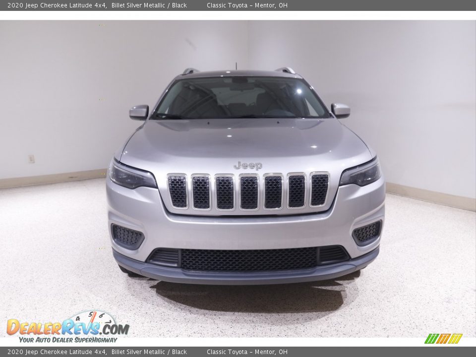 2020 Jeep Cherokee Latitude 4x4 Billet Silver Metallic / Black Photo #2