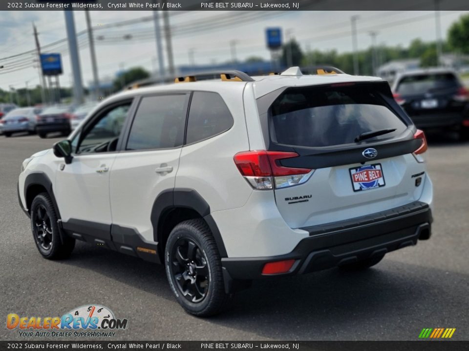 2022 Subaru Forester Wilderness Crystal White Pearl / Black Photo #4