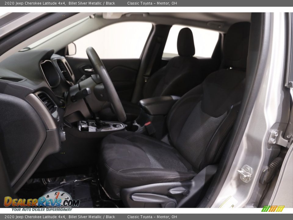 2020 Jeep Cherokee Latitude 4x4 Billet Silver Metallic / Black Photo #5
