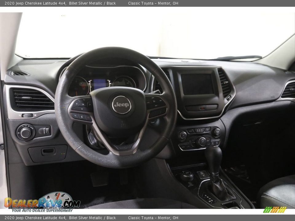 2020 Jeep Cherokee Latitude 4x4 Billet Silver Metallic / Black Photo #6