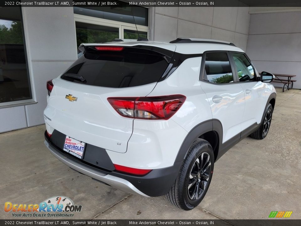 2022 Chevrolet TrailBlazer LT AWD Summit White / Jet Black Photo #3