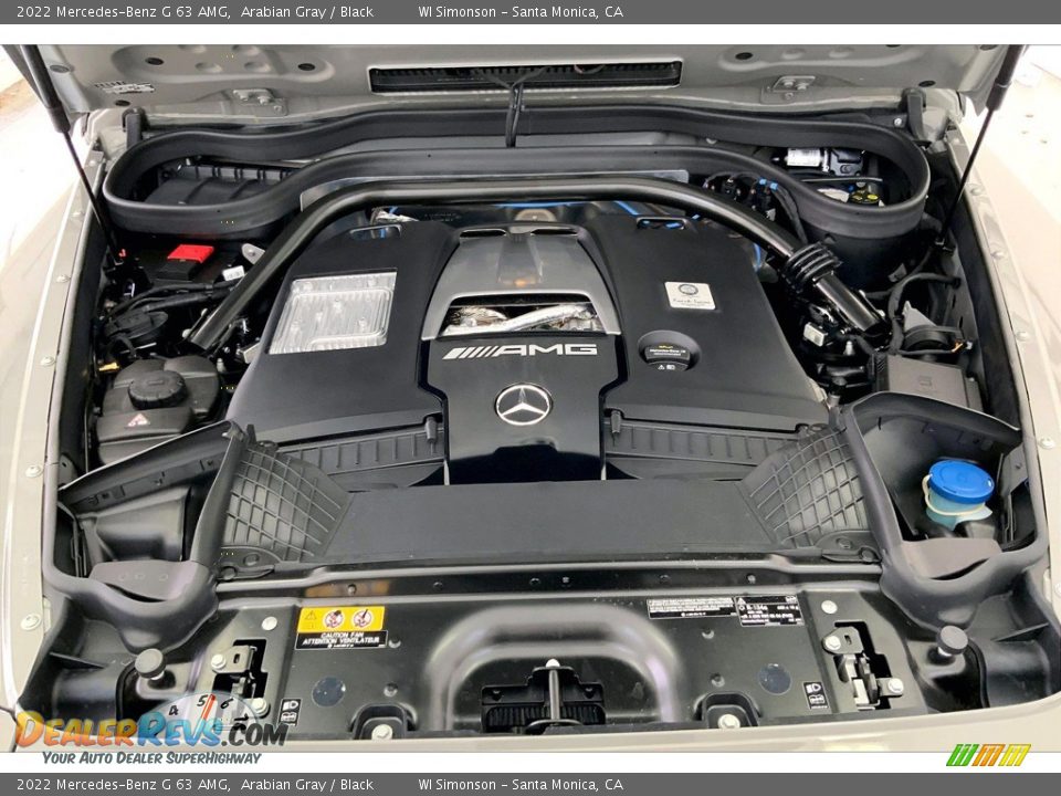2022 Mercedes-Benz G 63 AMG 4.0 Liter DI biturbo DOHC 32-Valve VVT V8 Engine Photo #9