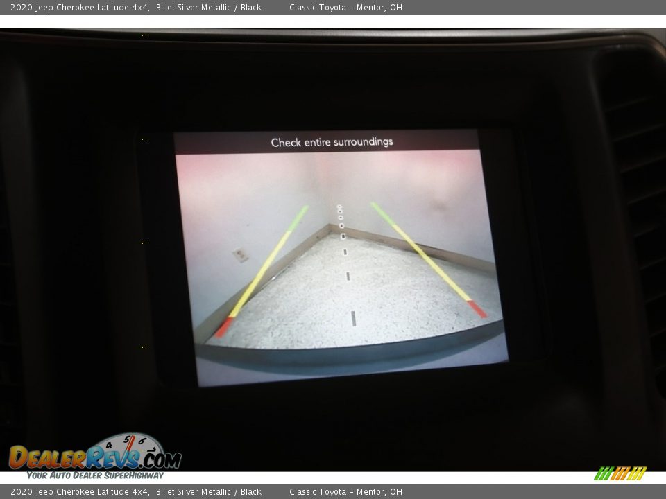 2020 Jeep Cherokee Latitude 4x4 Billet Silver Metallic / Black Photo #13