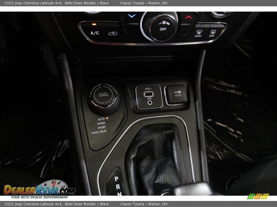 2020 Jeep Cherokee Latitude 4x4 Billet Silver Metallic / Black Photo #15