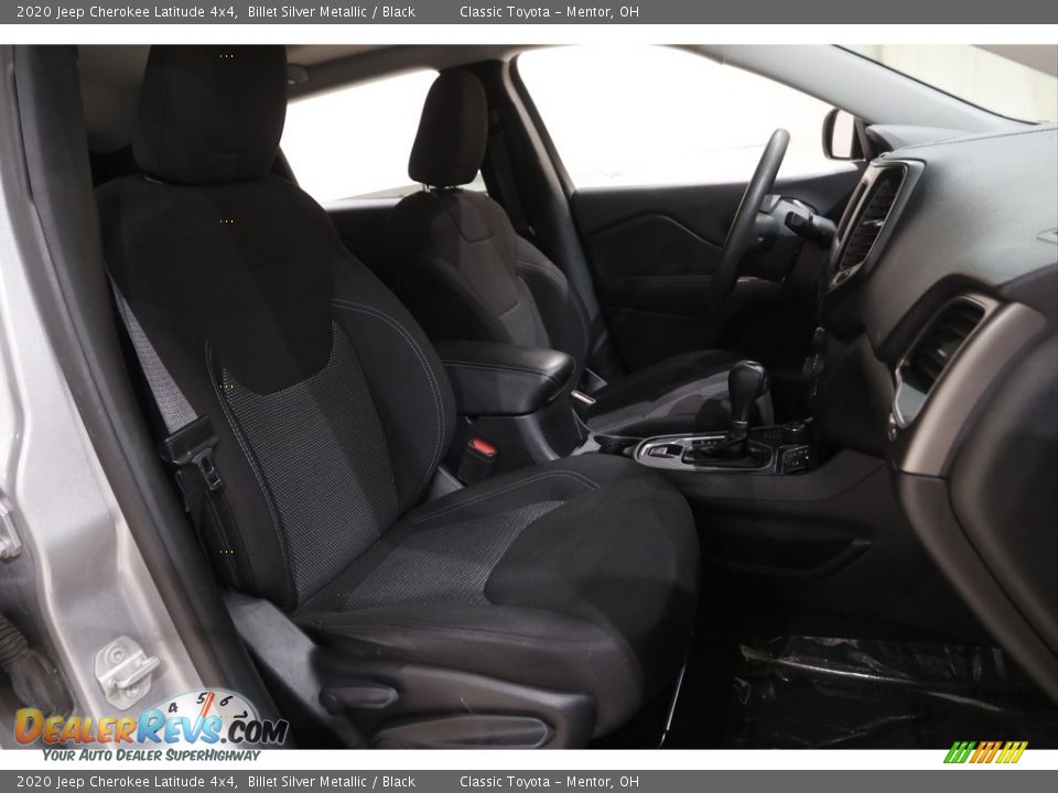 2020 Jeep Cherokee Latitude 4x4 Billet Silver Metallic / Black Photo #16