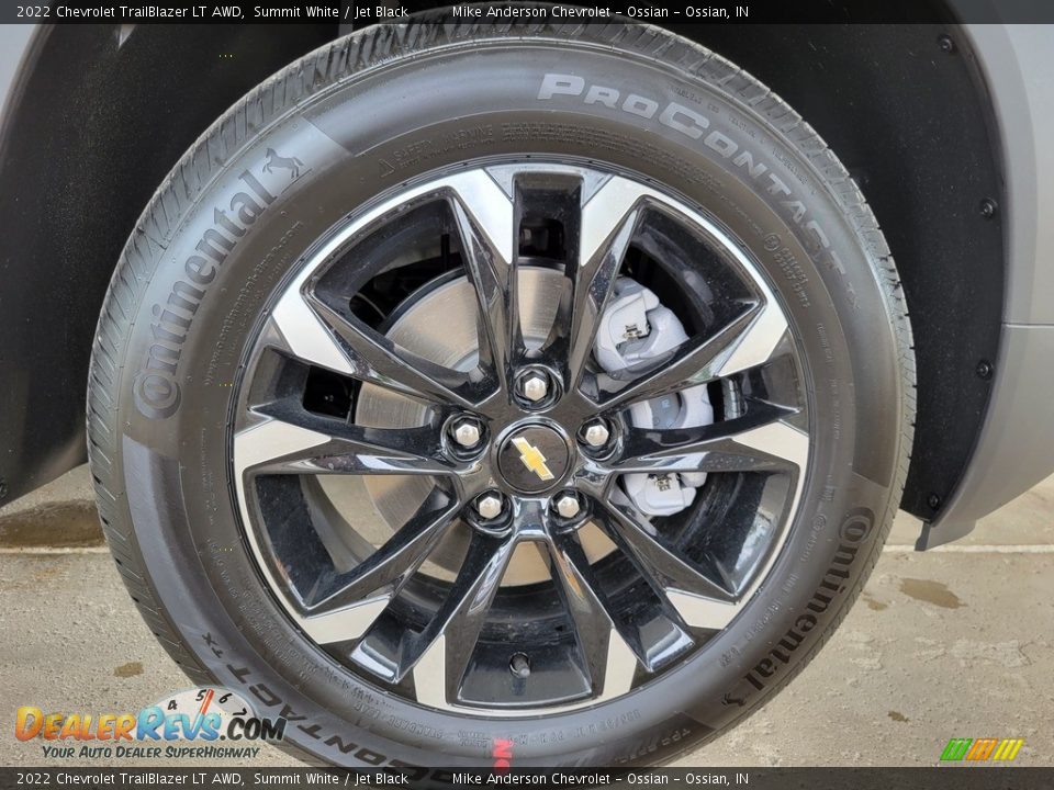 2022 Chevrolet TrailBlazer LT AWD Summit White / Jet Black Photo #10