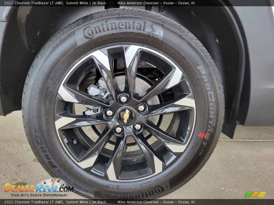 2022 Chevrolet TrailBlazer LT AWD Summit White / Jet Black Photo #11