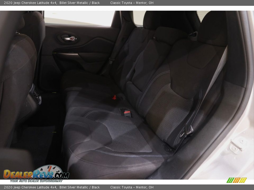 2020 Jeep Cherokee Latitude 4x4 Billet Silver Metallic / Black Photo #18