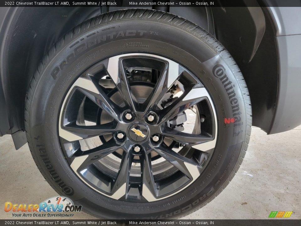 2022 Chevrolet TrailBlazer LT AWD Summit White / Jet Black Photo #12