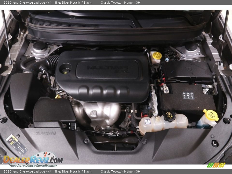 2020 Jeep Cherokee Latitude 4x4 Billet Silver Metallic / Black Photo #20