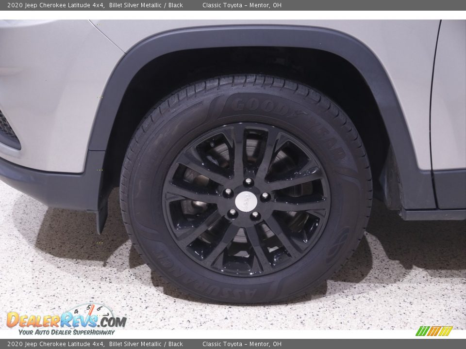 2020 Jeep Cherokee Latitude 4x4 Billet Silver Metallic / Black Photo #21
