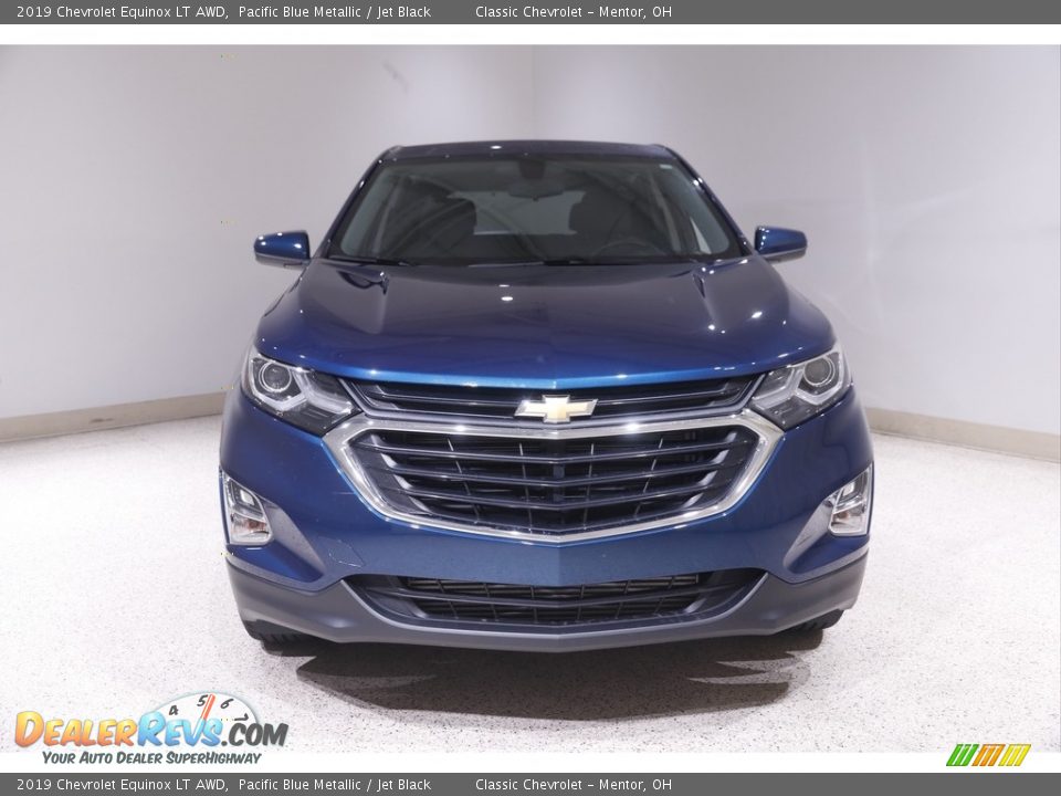 2019 Chevrolet Equinox LT AWD Pacific Blue Metallic / Jet Black Photo #2