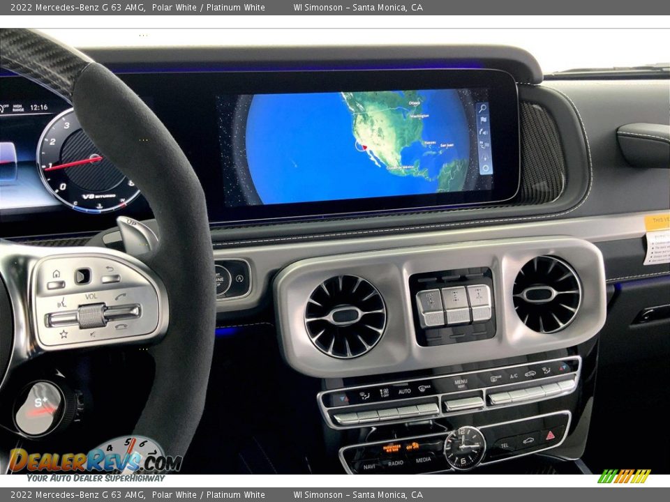 Controls of 2022 Mercedes-Benz G 63 AMG Photo #7