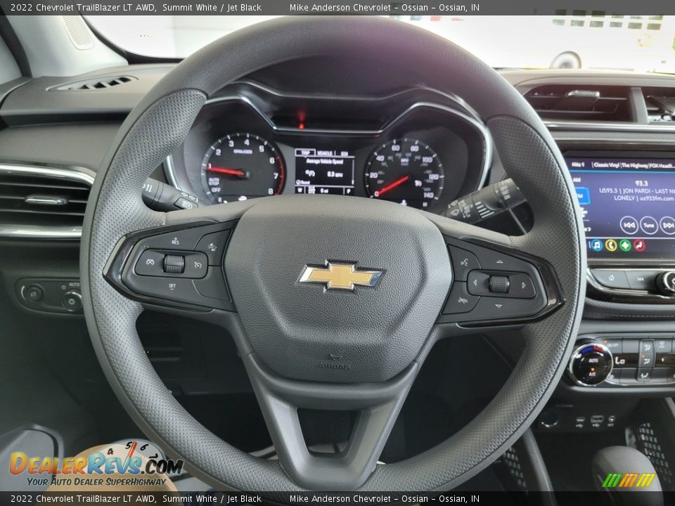 2022 Chevrolet TrailBlazer LT AWD Summit White / Jet Black Photo #20